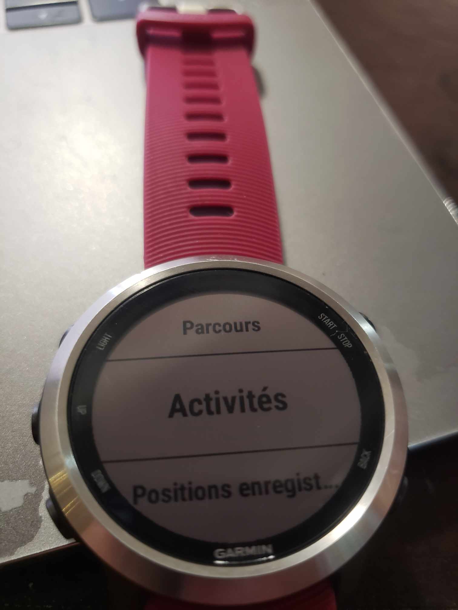 Trail les traces GPX sur les montres Garmin u Trail