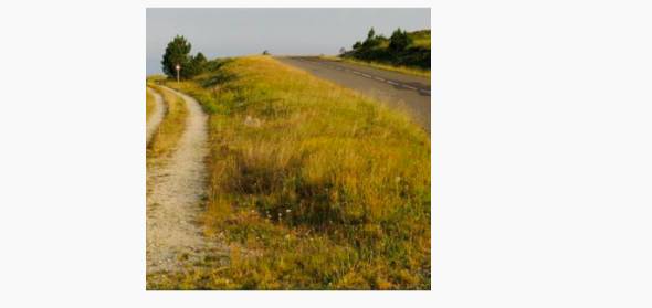 Route ou chemin Courez avec une