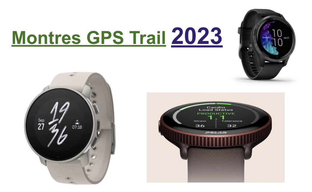 Montres GPS spécial femmes 2023  Montre cardio GPS : tests, avis