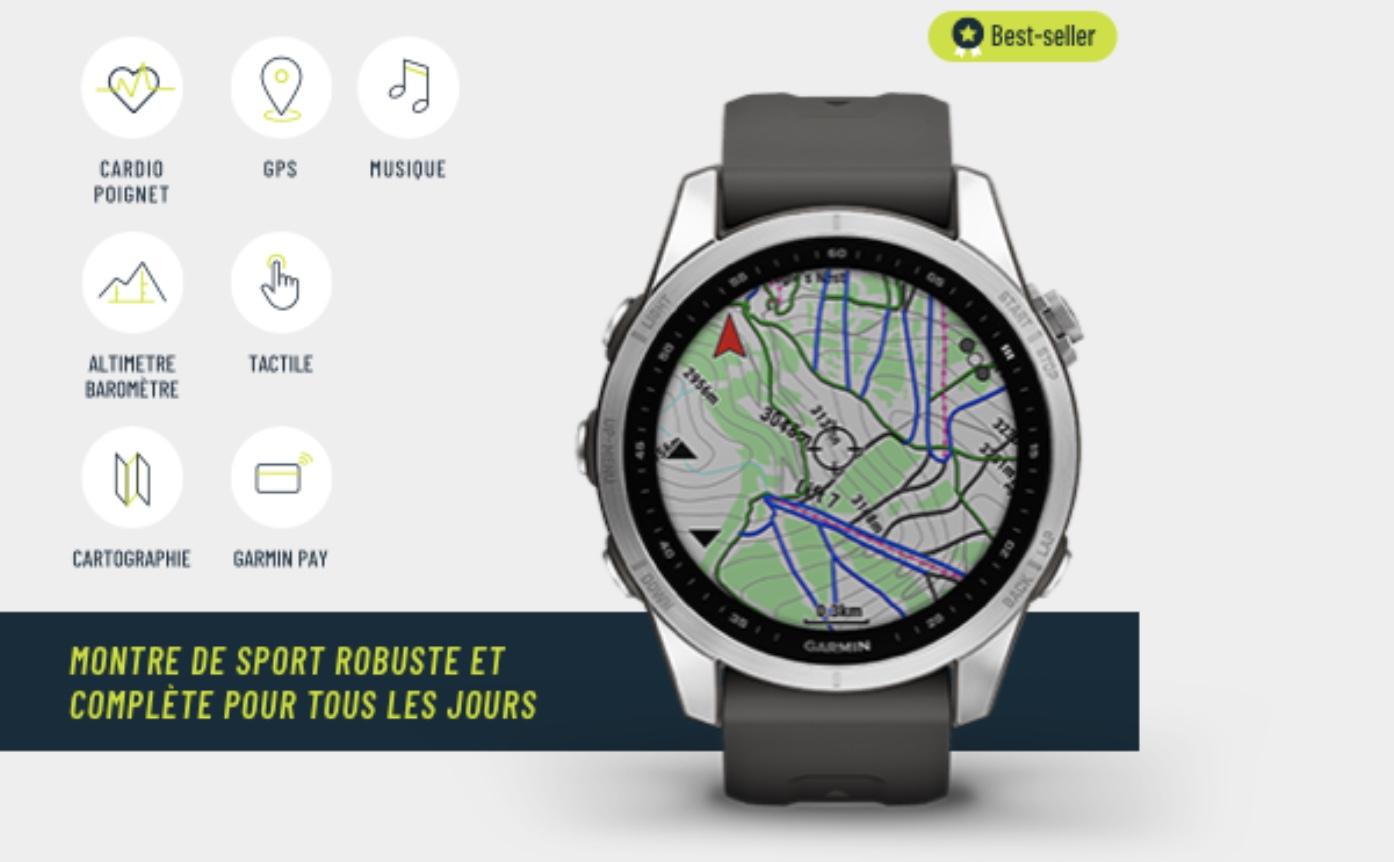 Montres cardio GPS : toutes les Garmin Fenix 7 - u-Trail